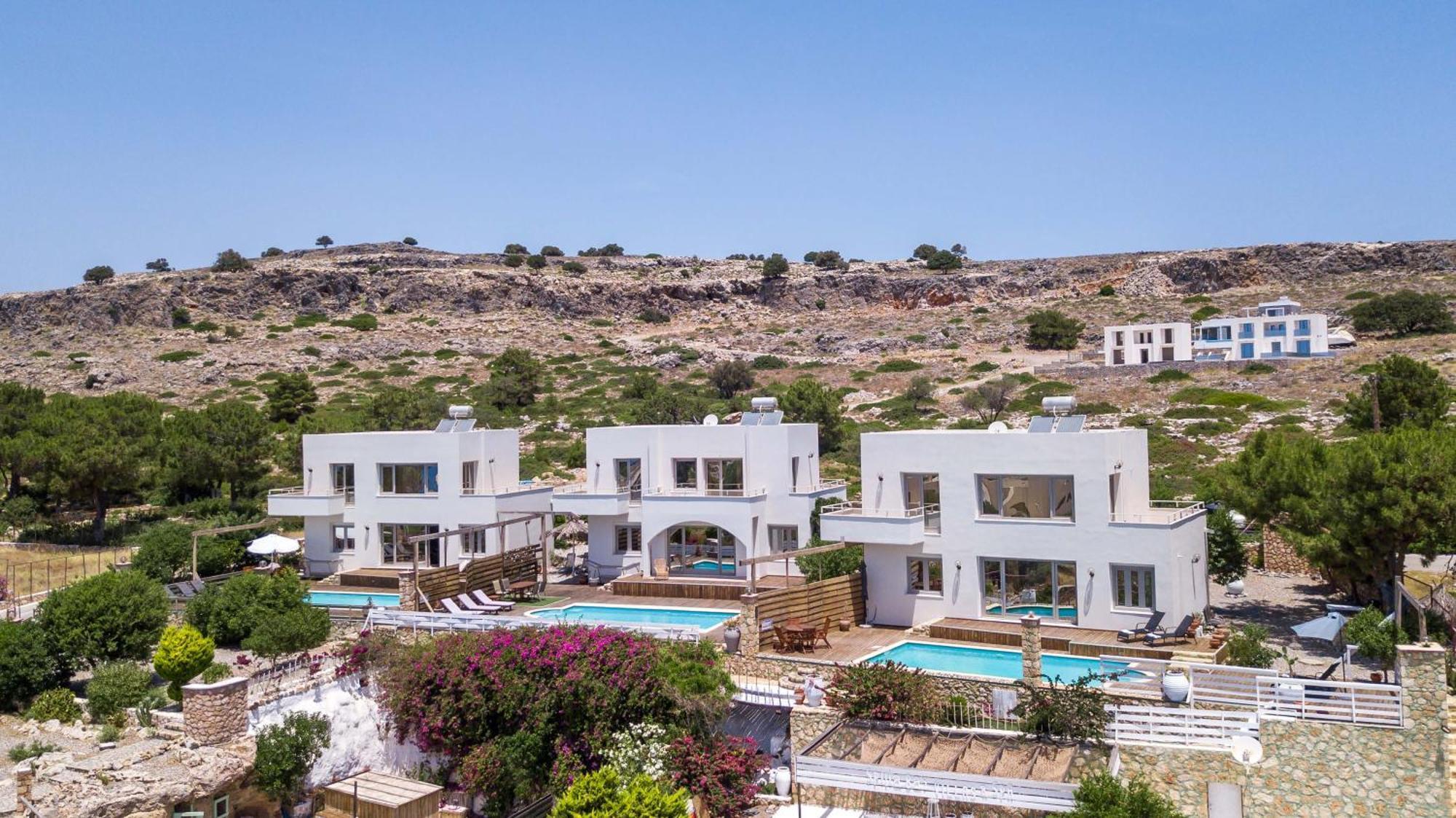 Spilia Bay Villas Pefki Exterior foto